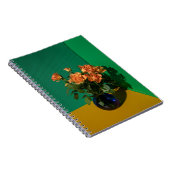 Carnet Fleurs | Roses dans Vase (Côté Droit)