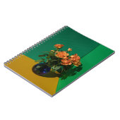 Carnet Fleurs | Roses dans Vase (Côté gauche)