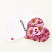 Carnet Fleurs roses fleuris roses marguerites rose (Intérieur)