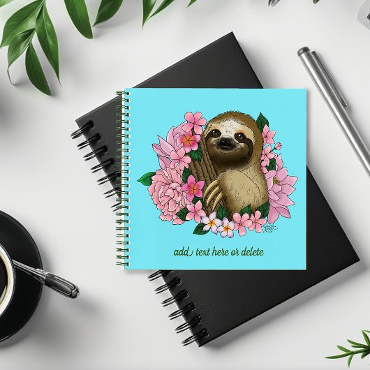 Carnet Fleurs roses parentes