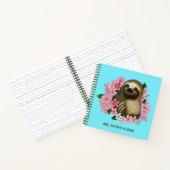 Carnet Fleurs roses parentes (Intérieur)