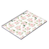 Carnet Fleurs roses, Roses roses, Fleurs Aquarelles (Côté gauche)