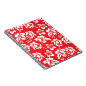 Carnet Fleurs rouges hawaïennes (Côté Droit)