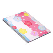 Carnet Fleurs Sakura, Fleurs, Sakura (Côté Droit)