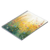 Carnet Fleurs sauvages (Côté gauche)