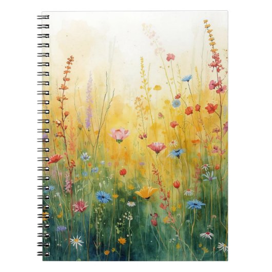 Carnet Fleurs sauvages (Devant)