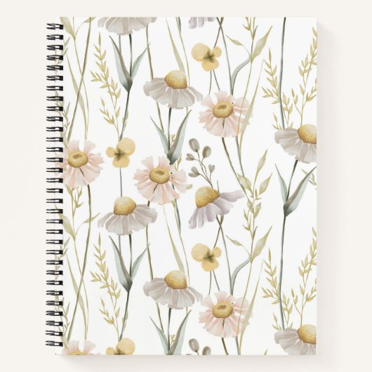 Carnet Fleurs sauvages (Devant)