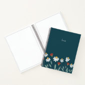 Carnet Fleurs sauvages colorées (Intérieur)