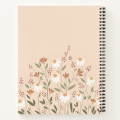 Carnet Fleurs sauvages colorées II (Dos)