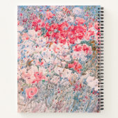 Carnet Fleurs sauvages de champ aquarelle (Dos)
