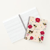 Carnet Fleurs sauvages et bourdons (Intérieur)