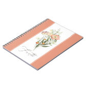 Carnet Fleurs sauvages Foi (Côté gauche)