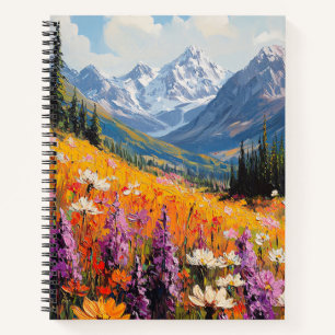 Carnet Fleurs sauvages pittoresques et beaux-arts de la m