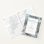 Carnet Fleurs sauvages rustiques Recettes de shower de ma (Intérieur)