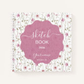 Carnet Fleurs sauvages tranquilles (Devant)