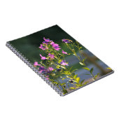 Carnet Fleurs sauvages violets (Côté Droit)