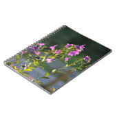 Carnet Fleurs sauvages violets (Côté gauche)