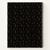 Carnet Fleurs Sombres (Dos)