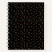 Carnet Fleurs Sombres (Devant)