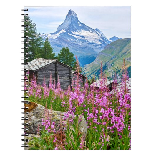 Carnet Fleurs | Summer Matterhorn Suisse (Devant)