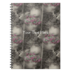 Carnet Fleurs Sur Chaise Antique Nature Motif Art