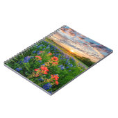 Carnet Fleurs | Texas Bluebonnets & Indian Paintbrush (Côté gauche)