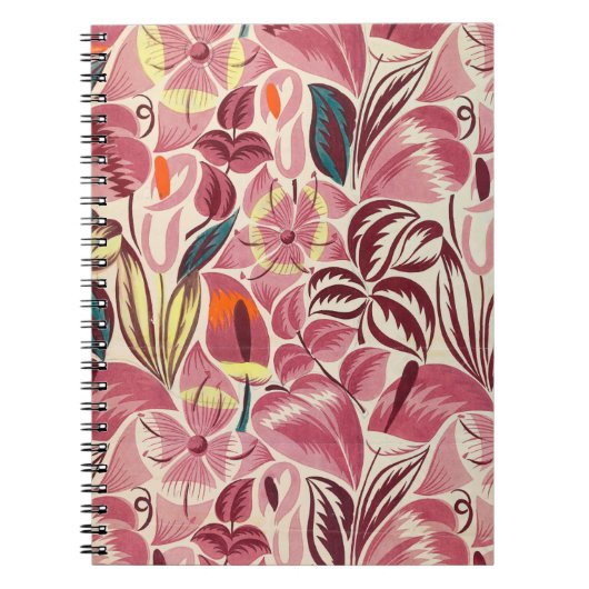 Carnet Fleurs tropicales | (Devant)