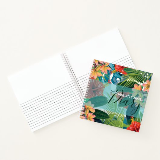 Carnet Fleurs tropicales (Intérieur)