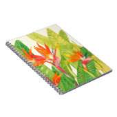 Carnet Fleurs tropicales | Oiseau du paradis (Côté Droit)