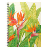 Carnet Fleurs tropicales | Oiseau du paradis (Devant)