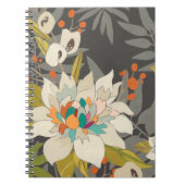 Carnet Fleurs Tropiques Twilight (Devant)