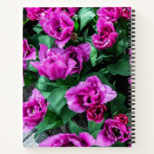 Carnet Fleurs tulipes roses (Dos)