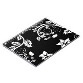 Carnet Fleurs Vintage Féminin Mignon (Côté gauche)