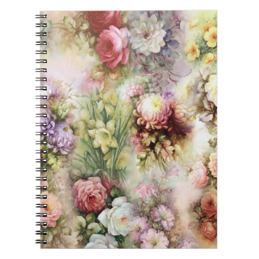 Carnet Fleurs vintages (Devant)
