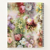 Carnet Fleurs vintages (Dos)
