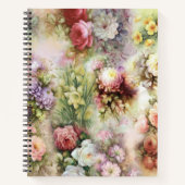 Carnet Fleurs vintages (Devant)