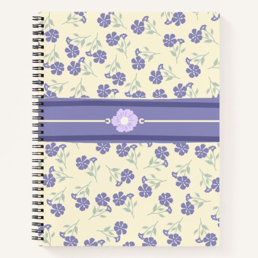 Carnet Fleurs vintages (Devant)