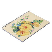 Carnet Fleurs vintages II (Côté gauche)