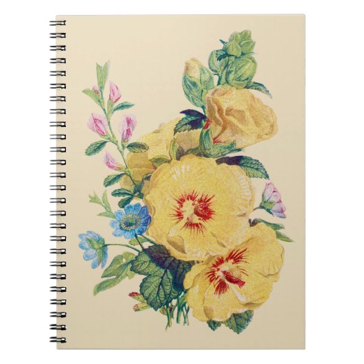 Carnet Fleurs vintages II (Devant)