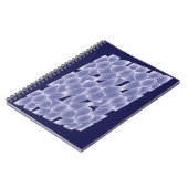 Carnet Fleurs violettes (Côté gauche)