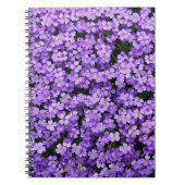 Carnet Fleurs violettes (Devant)
