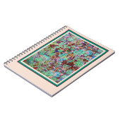 Carnet Fleurs vives (Côté gauche)