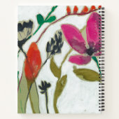 Carnet Fleurs vives (Dos)