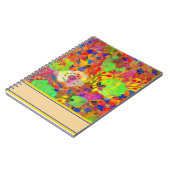 Carnet Fleurs vives (Côté gauche)