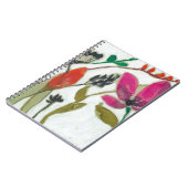 Carnet Fleurs vives (Côté gauche)
