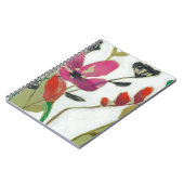 Carnet Fleurs vives I (Côté gauche)