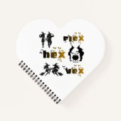 Carnet Flex. Hex. Vex. Sorcières Body Positive et Diverse (Devant)