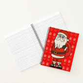 Carnet Flip Flops de Noël du Père Noël (Intérieur)
