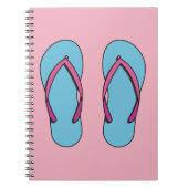 Carnet Flip Flops de plage (Devant)