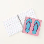 Carnet Flip Flops de plage (Intérieur)